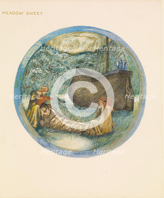 The Flower Book - Meadow Sweet, 1905. Creator: Sir Edward Coley Burne-Jones.