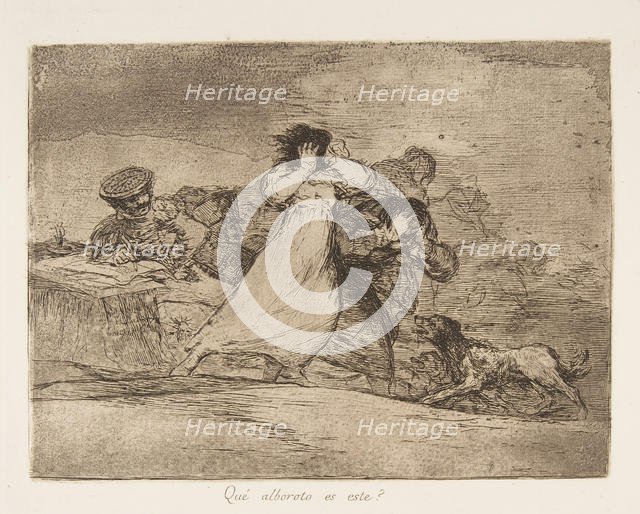 Plate 65 from 'The Disasters of War' (Los Desastres de la Guerra..., after 1814-15 (published 1863). Creator: Francisco Goya.