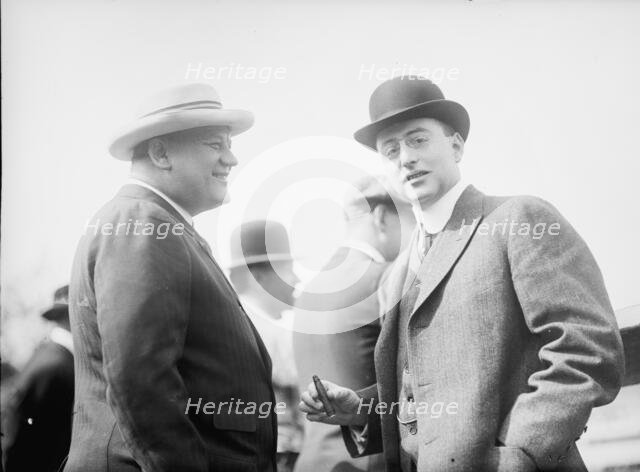 Horse Shows - Joseph Leiter And Arthur Marks, 1912. Creator: Harris & Ewing.