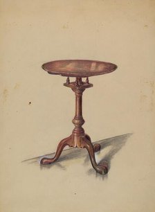 Tip-top Table, 1935/1942. Creator: Hans Korsch.