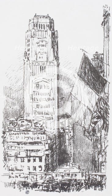 New York Bouquet, 1917. Creator: Frederick Childe Hassam.