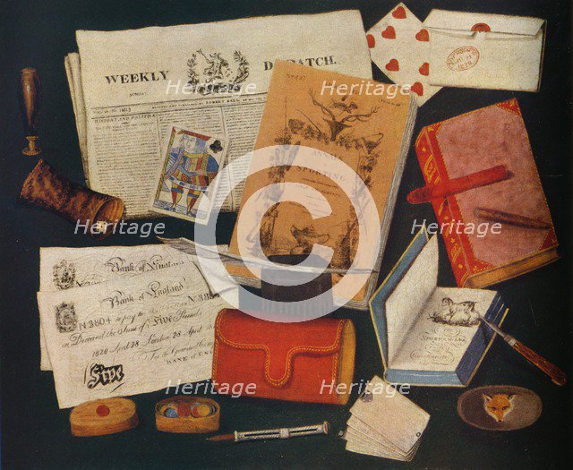 'Still Life', 19th century (1935). Artist: Unknown.