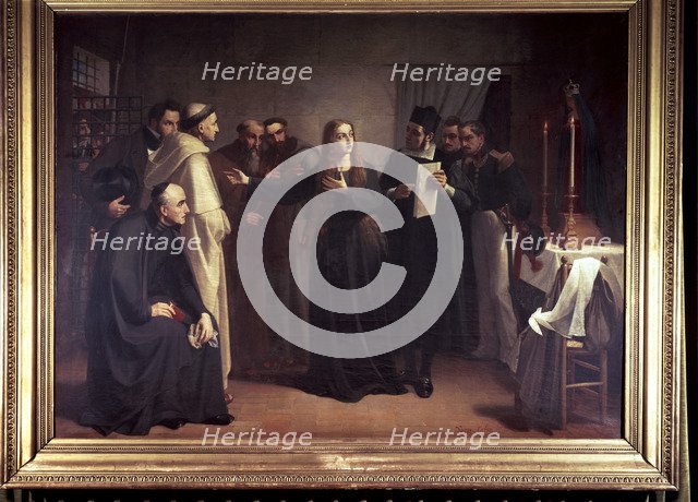 Mariana Pineda awaiting execution.