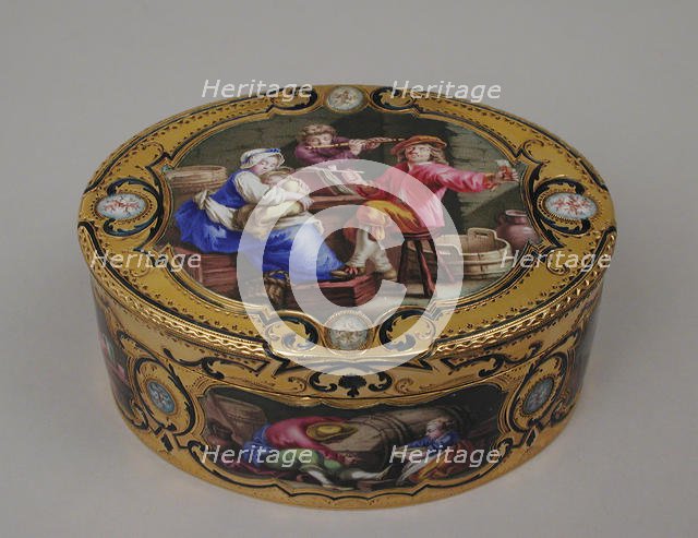 Snuffbox, 1758-59. Creator: Paul Robert.