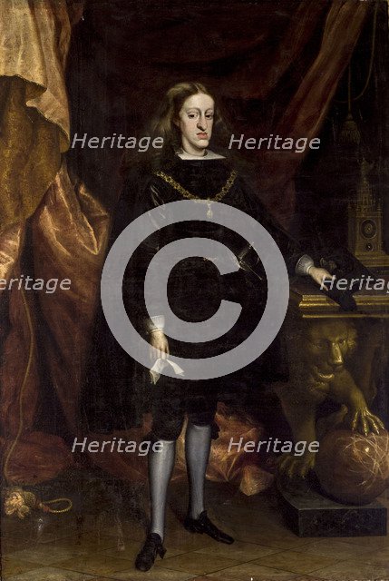 Portrait of Charles II of Spain.