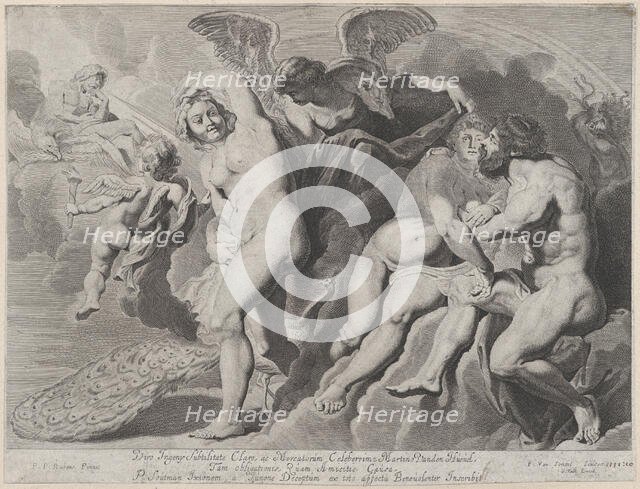 Ixion deceived by Hera, 1620-24. Creator: Pieter van Sompel.