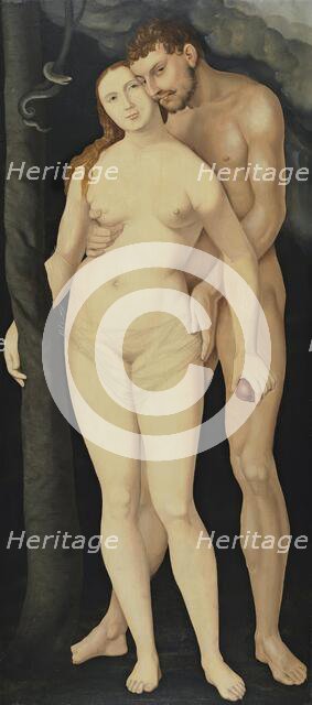 Adam and Eve, 1531. Creator: Hans Baldung.