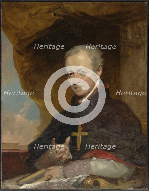 Jean Louis Lefebvre de Cheverus. Creator: Unknown.