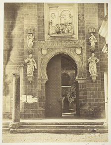 Puerta del Perdon, Cathedral Seville, 1850/63. Creator: Charles Clifford.
