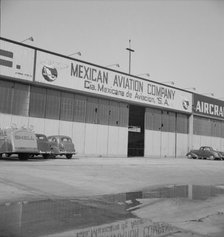 Airport, Glendale, California, 1937. Creator: Dorothea Lange.