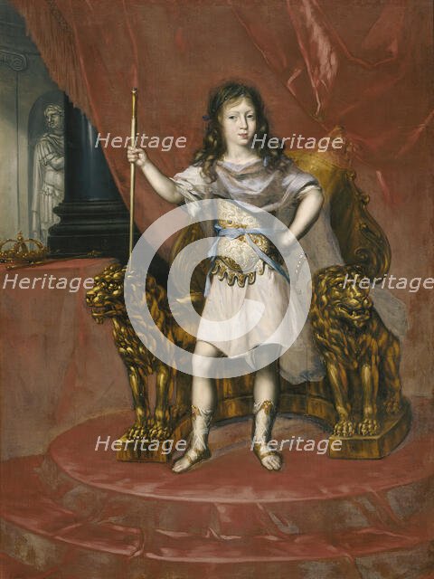 Karl XI, 1655-1697, King of Sweden Palatine Count of Zweibrücken, c17th century. Creator: David Klocker Ehrenstrahl.