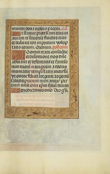 Decorated Text Page; Spinola Hours, about 1510-1520. Creator: Unknown.