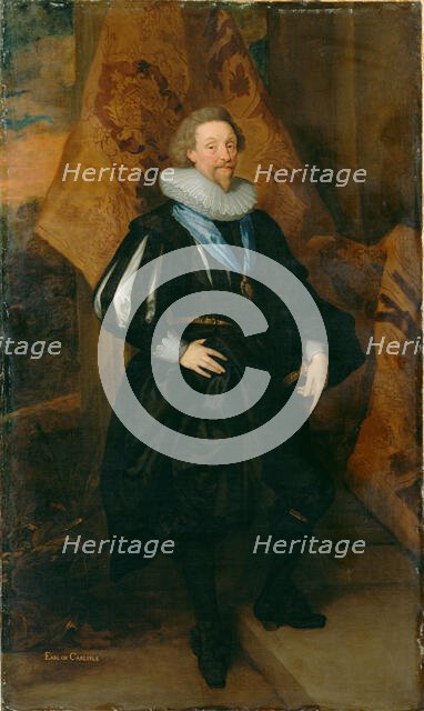 Portrait of James Hay, 1st Earl of Carlisle, about 1660s. Creator: Unknown.
