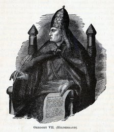 Gregory VII (Hildebrand), 1882. Artist: Anonymous  