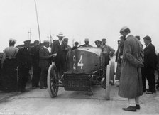 Gobron Brillie, Rigolly at Ostend Speed Trials 1904. Creator: Unknown.