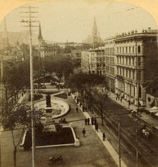 'Victoria Square, Montreal, Canada', 1904. Creator: Unknown.