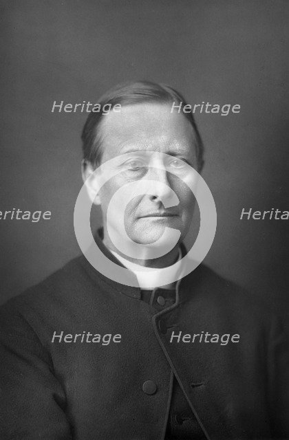 Reverend Sabine Baring-Gould (1834-1924), English hagiographer, novelist and eclectic scholar, 1893.Artist: W&D Downey