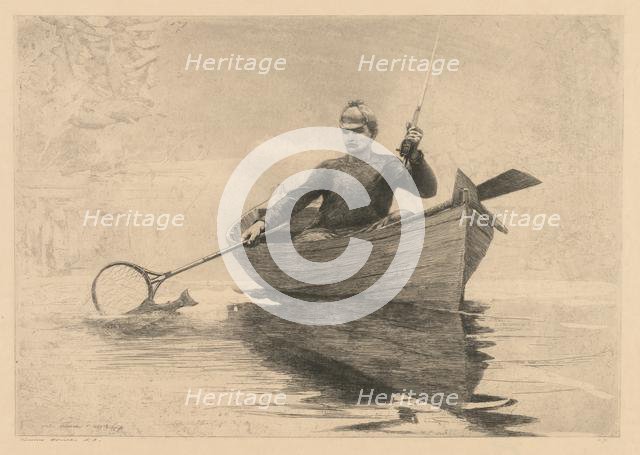 Fly Fishing, 1889. Creator: Winslow Homer (American, 1836-1910).