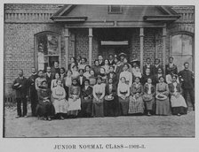 Junior Normal class- 1902-3, 1903. Creator: Unknown.