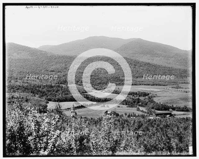 Outlook from Beecher's Pulpit, Twin Mountain House, White Mountains, N.H., between 1901 and 1906. Creator: Unknown.