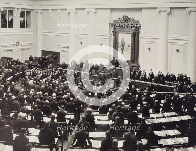 Third Imperial Duma in session on October 15, 1911.