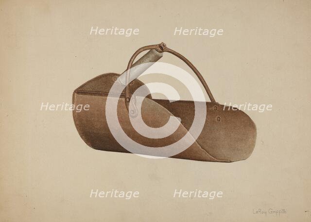 Grain Scoop, c. 1939. Creator: LeRoy Griffith.
