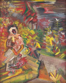 Peasant Woman, 1940. Creator: Arnold Peter Weisz-Kubincan.