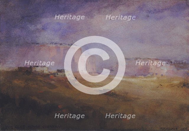 In the Cliff House Country, 1929. Creator: William Henry Holmes.