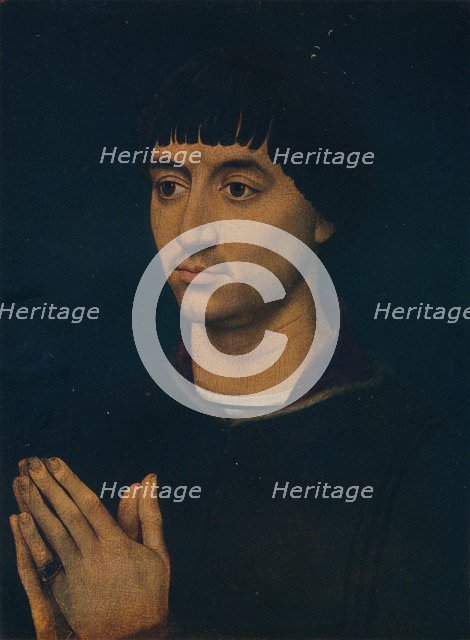 'Portrait of Jean Gros', c1460. Artist: Rogier Van der Weyden.