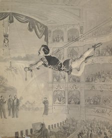 Trapeze Artist, late 19th century. Creator: Anon.