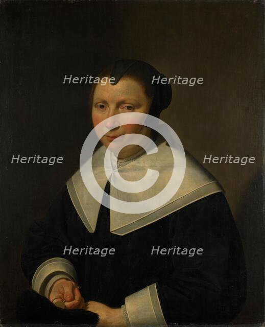 Portrait of a Woman, c.1650. Creator: Jan van Bijlert.