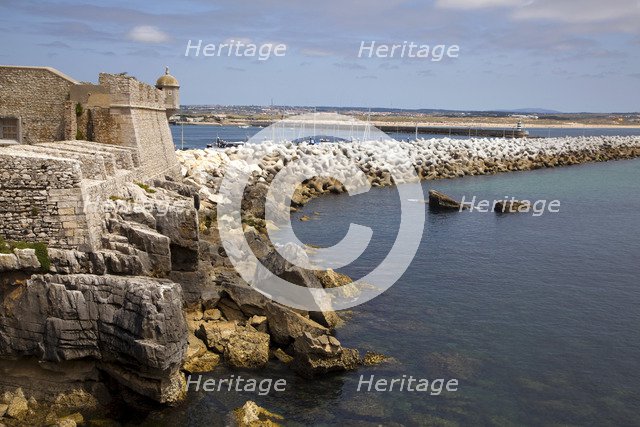 The fortress at Peniche, Portugal, 2009. Artist: Samuel Magal