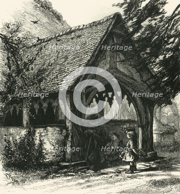 'Porch of Stoke Pogis', c1870.