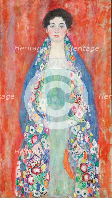 Portrait of Miss Lieser, 1917. Creator: Klimt; Gustav (1862-1918).