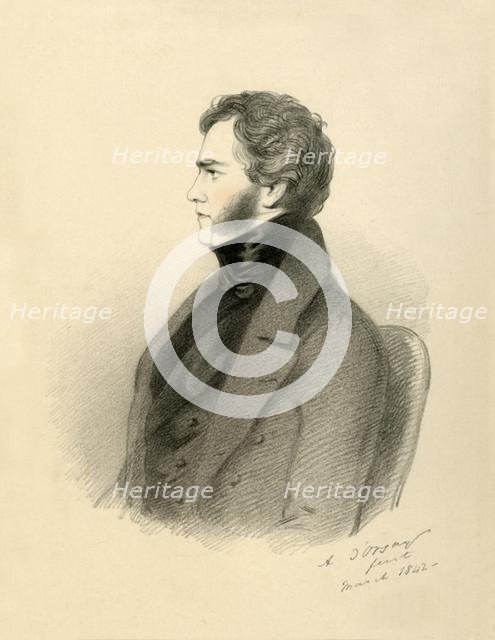 'Admiral Rous', 1842. Creator: Richard James Lane.