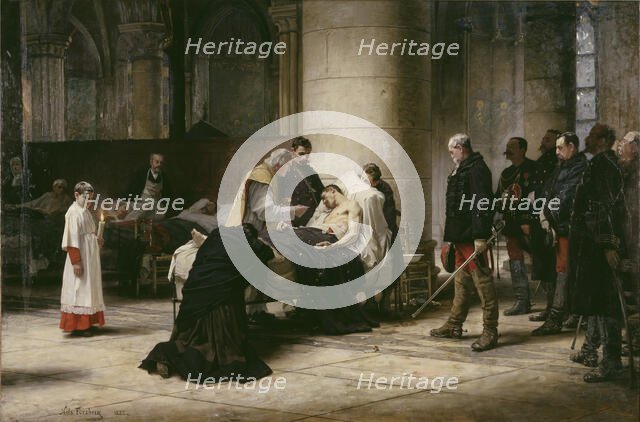 Death of a Hero, 1888. Creator: Nils Forsberg.