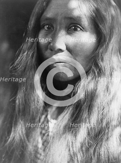 A Kato woman, c1924. Creator: Edward Sheriff Curtis.