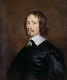 Portrait of John Hampden, English politician and MP, mid 17th century. Artist: William Dobson.