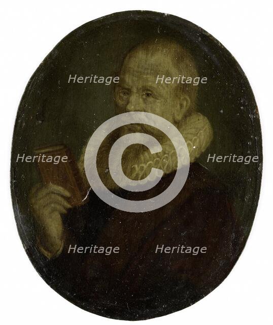 Portrait of Theodorus Schrevelius, Rector of the Latin School in Leiden, 1700-1732. Creator: Arnoud van Halen.