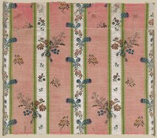 Fragment (Dress Fabric), France, 18th century. Creator: Unknown.