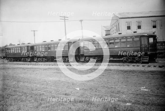 Edison Storage Battery Train, 1912. Creator: Bain News Service.