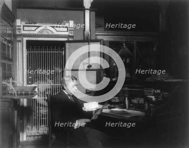 American Security & Trust Co., Washington, D.C, 1901. Creator: Frances Benjamin Johnston.