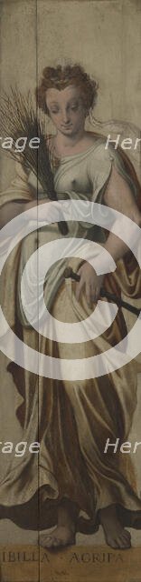 Sibyl Agrippina, 1565. Creator: Lambert van Noort.