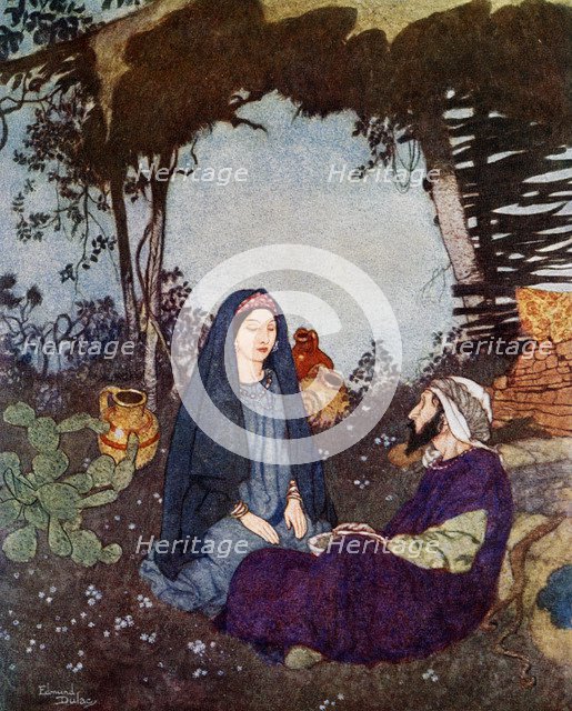 'If the dessert were my home, The would I let the world go by', c1900-1950. Artist: Unknown