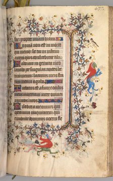 Hours of Charles the Noble, King of Navarre (1361-1425): fol. 213r, Text, c. 1405. Creator: Master of the Brussels Initials and Associates (French).