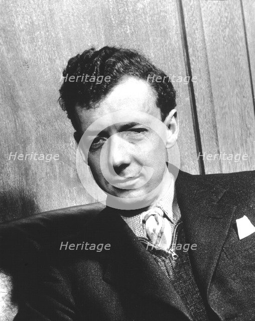 Benjamin Britten (1913-1976), English composer.