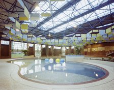 Kingfisher Leisure Centre, Fairfield Road, Kingston upon Thames, London, 30/11/1983. Creator: John Laing plc.