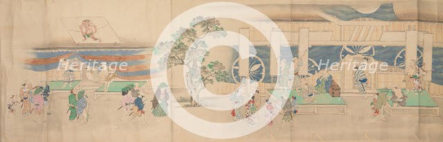 Kabuki Theater, 1822. Creator: Nonoyama Kozan.