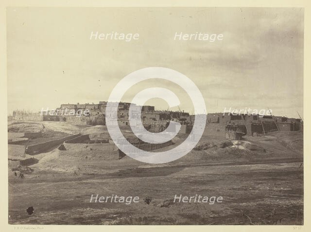 Indian Pueblo, Zuni, N.M. View from the South, 1873. Creator: Tim O'Sullivan.