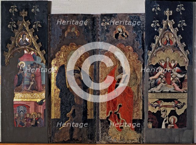 Altarpiece of Saint Lucy and Mary Magdalene.